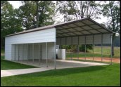 Eldorado Illinois Utility Carports and Combo Carports