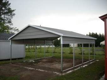 Boxed Eave Carports | Metal A-Frame Carports